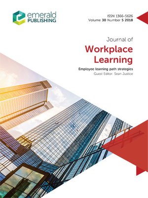 cover image of Journal of Workplace Learning, Volume 30, Issue 5